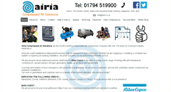 Desktop Screenshot of airia.co.uk